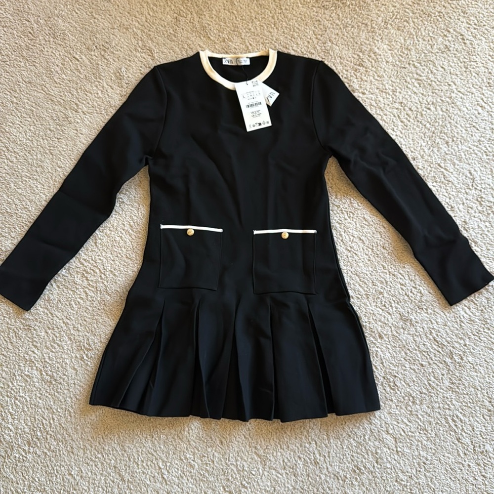 NWT Zara black dress